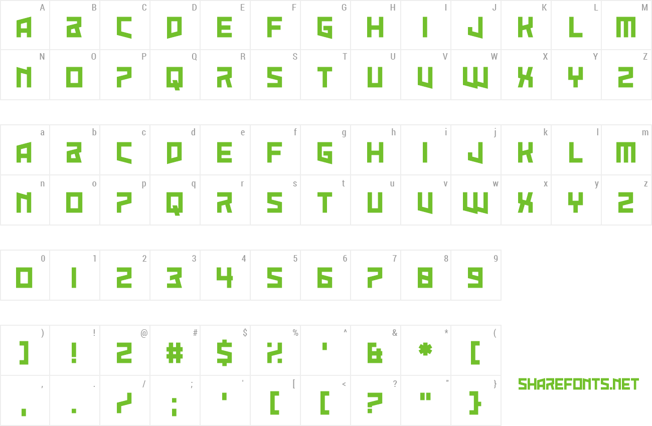 Font Sunk Foal Brother preview